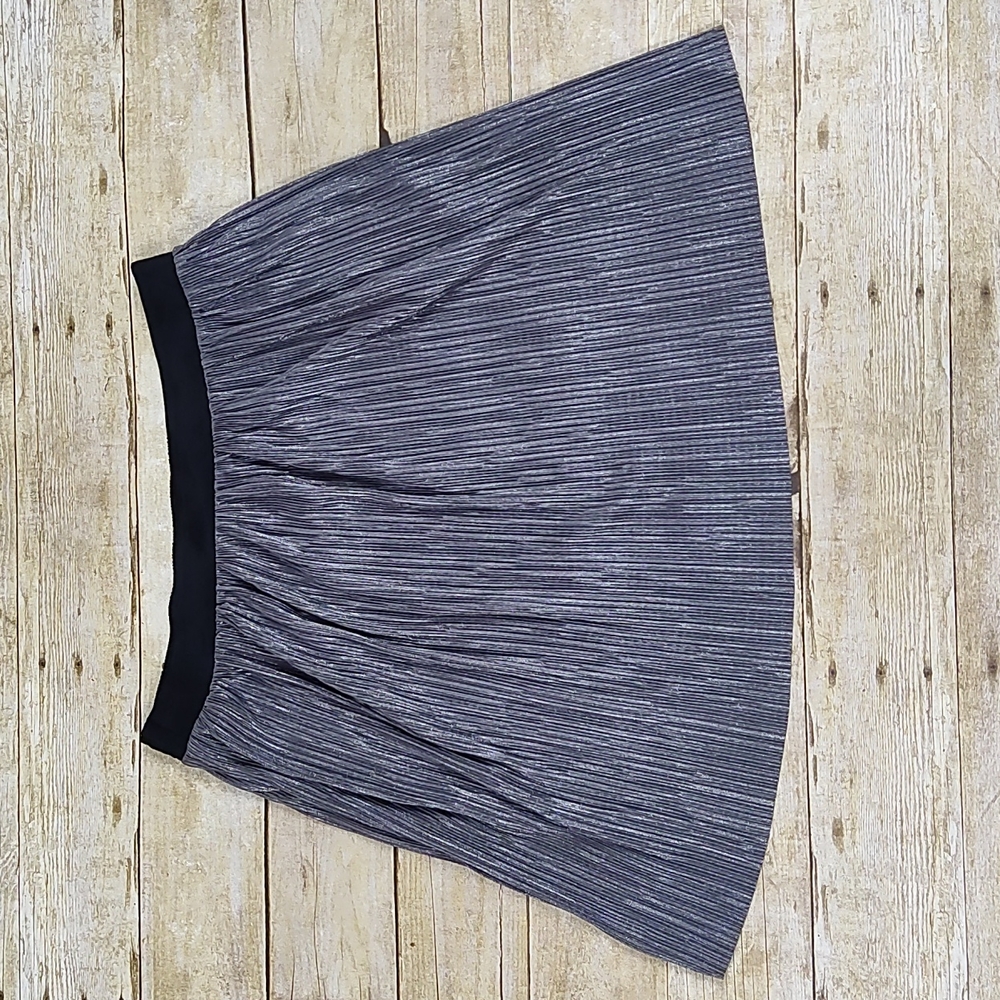 BCBGeneration Metallic Shimmer Skirt